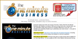 theoneminutebusiness.com Review