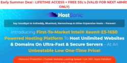 hostsonic.live Review