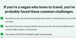 vegantravelhacks.com Review